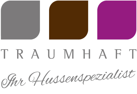 Traumhaft Verleihservice - Hussen & Tischwäsche, Brautstrauß · Deko · Hussen Mainz, Wiesbaden, Logo