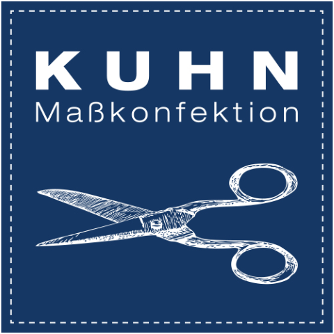 Kuhn Maßkonfektion - hochwertige Hochzeitsmode, Brautmode · Hochzeitsanzug Mainz, Wiesbaden, Logo