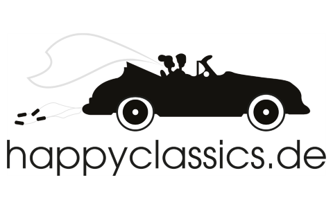 Happyclassics - erlesene Oldtimer mit Chauffeur, Hochzeitsauto · Kutsche Mainz, Logo