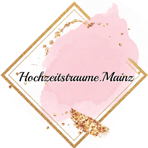 Hochzeitstraume.Mainz - Dekoverleih & Hochzeitsplanung, Brautstrauß · Deko · Hussen Mainz, Logo