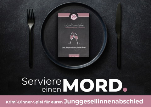 Ein Krimi-Dinner-Spiel für den Junggesellinnenabschied, JunggesellInnenabschied Mainz, Wiesbaden, Kontaktbild