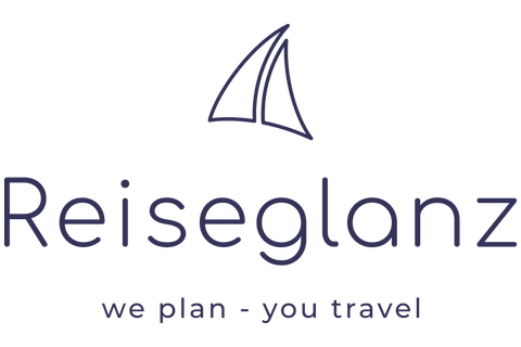 Reiseglanz | digitales Reisebüro, Hochzeitsreise Mainz, Logo
